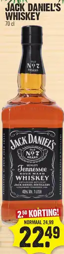 Super Dirck 3 Jack daniel's whiskey aanbieding