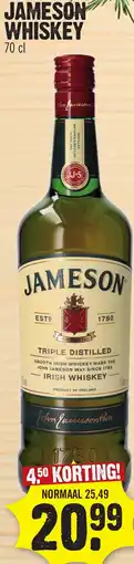 Super Dirck 3 Jameson whiskey aanbieding