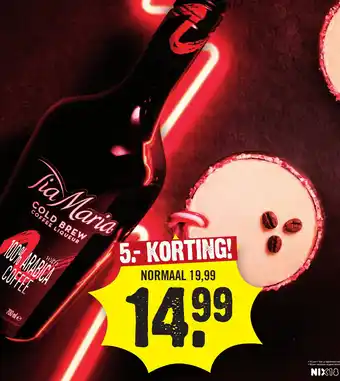 Super Dirck 3 Tia Maria aanbieding