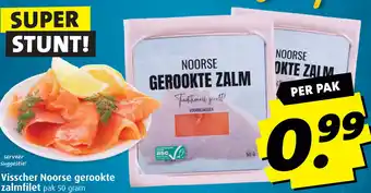 Visscher Noorse gerookte zalmfilet