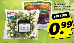 Boni Spruiten of gekookte bieten aanbieding