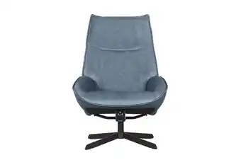 Woonsquare Malaga relaxfauteuil blauw aanbieding