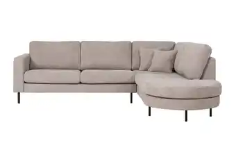 Olaf hoekbank greige