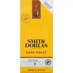 Jumbo Smit & Dorlas Dark Roast Koffiecups 10 Stuks aanbieding