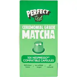 Jumbo Perfect Ted Ceremonial Grade Matcha 10 x 1,5 g aanbieding