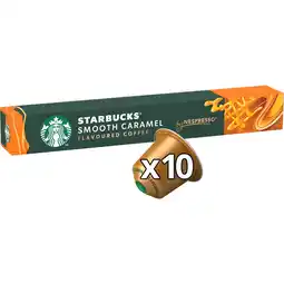 Jumbo Starbucks by Nespresso Smooth Caramel 10 Koffiecups aanbieding