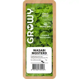 Jumbo Growy Wasabi Mosterd 11g aanbieding