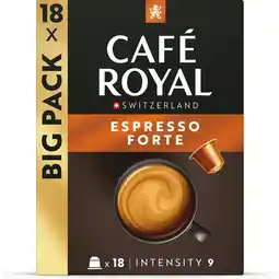 Jumbo Café Royal Espresso Forte 18 Capsules 93 g aanbieding