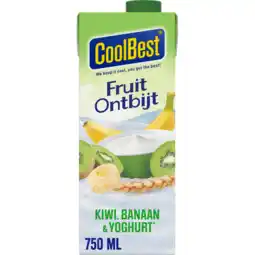 Jumbo CoolBest FruitOntbijt Yoghurt Kiwi-Banaan 0,75L aanbieding