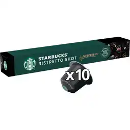 Jumbo Starbucks by Nespresso Ristretto Shot 10 Koffiecups aanbieding