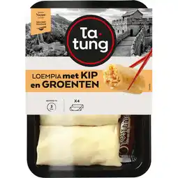 Jumbo Ta-Tung Loempia Kip 280g aanbieding