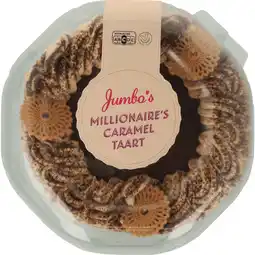 Jumbo Jumbo's Millionaires Caramel Taart 800g aanbieding