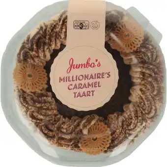 Jumbo Jumbo's Millionaires Caramel Taart 800g aanbieding