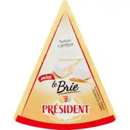 Jumbo Président Mini le Brie 125 g aanbieding