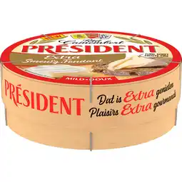 Jumbo Président Petit Camembert Extra Smeuïg Mild 135 g aanbieding