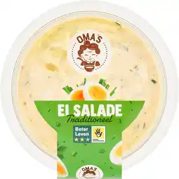 Jumbo Oma's Ei Salade Traditioneel 160 g aanbieding
