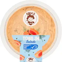 Jumbo Oma's Tonijn Salade 160 g aanbieding