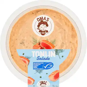 Jumbo Oma's Tonijn Salade 160 g aanbieding