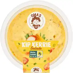 Jumbo Oma's Kip Kerrie Salade 160 g aanbieding