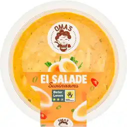 Jumbo Oma's Ei Salade Surinaams 160 g aanbieding