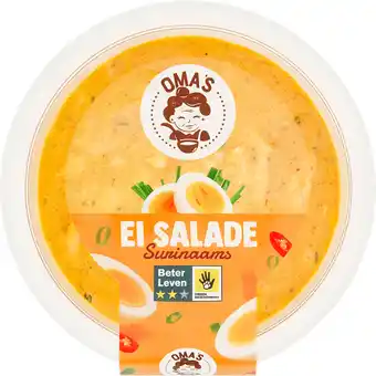 Jumbo Oma's Ei Salade Surinaams 160 g aanbieding