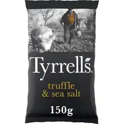 Jumbo Tyrrell's Slow-Cooked Crisps Truffle & Sea Salt Seasoning 150 g aanbieding