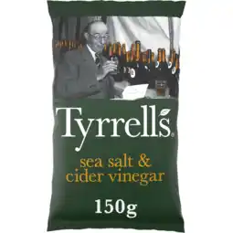 Jumbo Tyrrells Sea Salt & Cider Vinegar 150 g aanbieding
