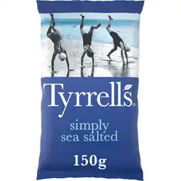 Jumbo Tyrrells Slow-Cooked Crisps Simply Sea Salted 150 g aanbieding