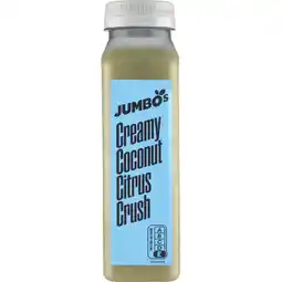 Jumbo Jumbo's Creamy Coconut Citrus Crush Smoothie 250 ml aanbieding