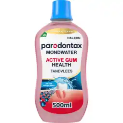 Jumbo Parodontax Daily Care Mondwater Extra Fresh voor gezond tandvlees 500 ml aanbieding