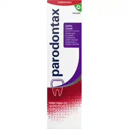 Jumbo Parodontax Ultra Clean dagelijkse tandpasta tegen bloedend tandvlees 75 ml aanbieding
