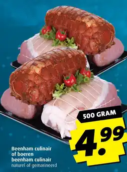 Boni beenham culinair of boeren beenham culinair aanbieding