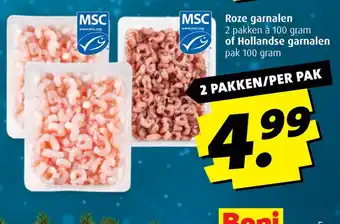 Boni Roze garnalen of Hollandse garnalen aanbieding