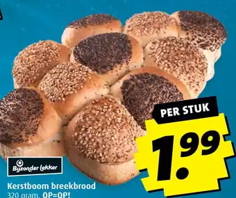 Boni Kerstboom breekbrood aanbieding
