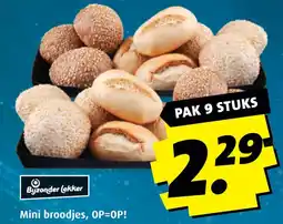 Boni Mini broodjes aanbieding