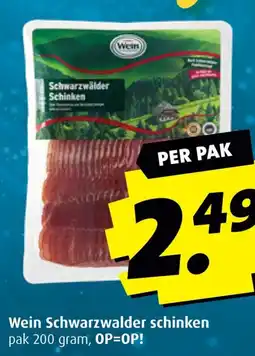 Boni Wein Schwarzwalder schinken aanbieding