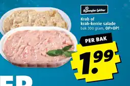 Boni Krab of krab-kerrie salade aanbieding