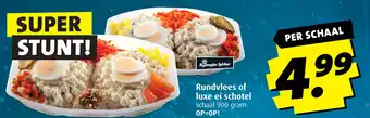 Boni Rundvlees of luxe ei schotel aanbieding