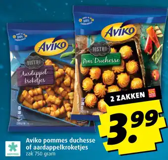 Boni Aviko pommes duchesse of aardappelkroketjes aanbieding