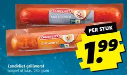 Boni Zandvliet grillworst aanbieding
