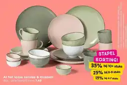 Xenos Al het losse servies & mokken aanbieding