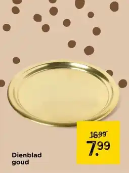 Xenos Dienblad goud aanbieding