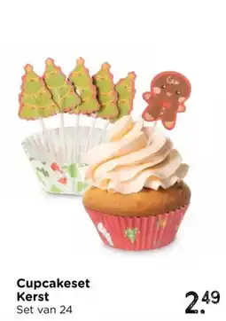 Xenos Cupcakeset Kerst aanbieding