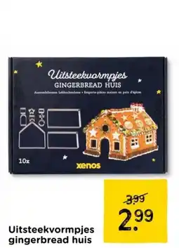 Xenos Uitsteekvormpjes gingerbread huis aanbieding
