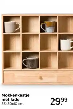 Xenos Mokkenkastje met lade aanbieding