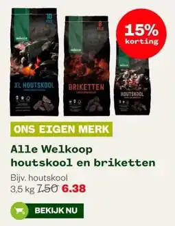 Welkoop Alle Welkoop houtskool en briketten aanbieding