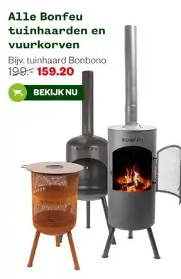 Welkoop Alle Bonfeu tuinhaarden en vuurkorven aanbieding