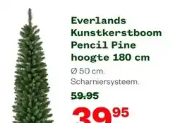 Welkoop Everlands Kunstkerstboom Pencil Pine hoogte 180 cm aanbieding