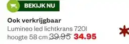 Welkoop Lumineo led lichtkrans aanbieding