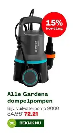 Welkoop Alle Gardena dompelpompen aanbieding